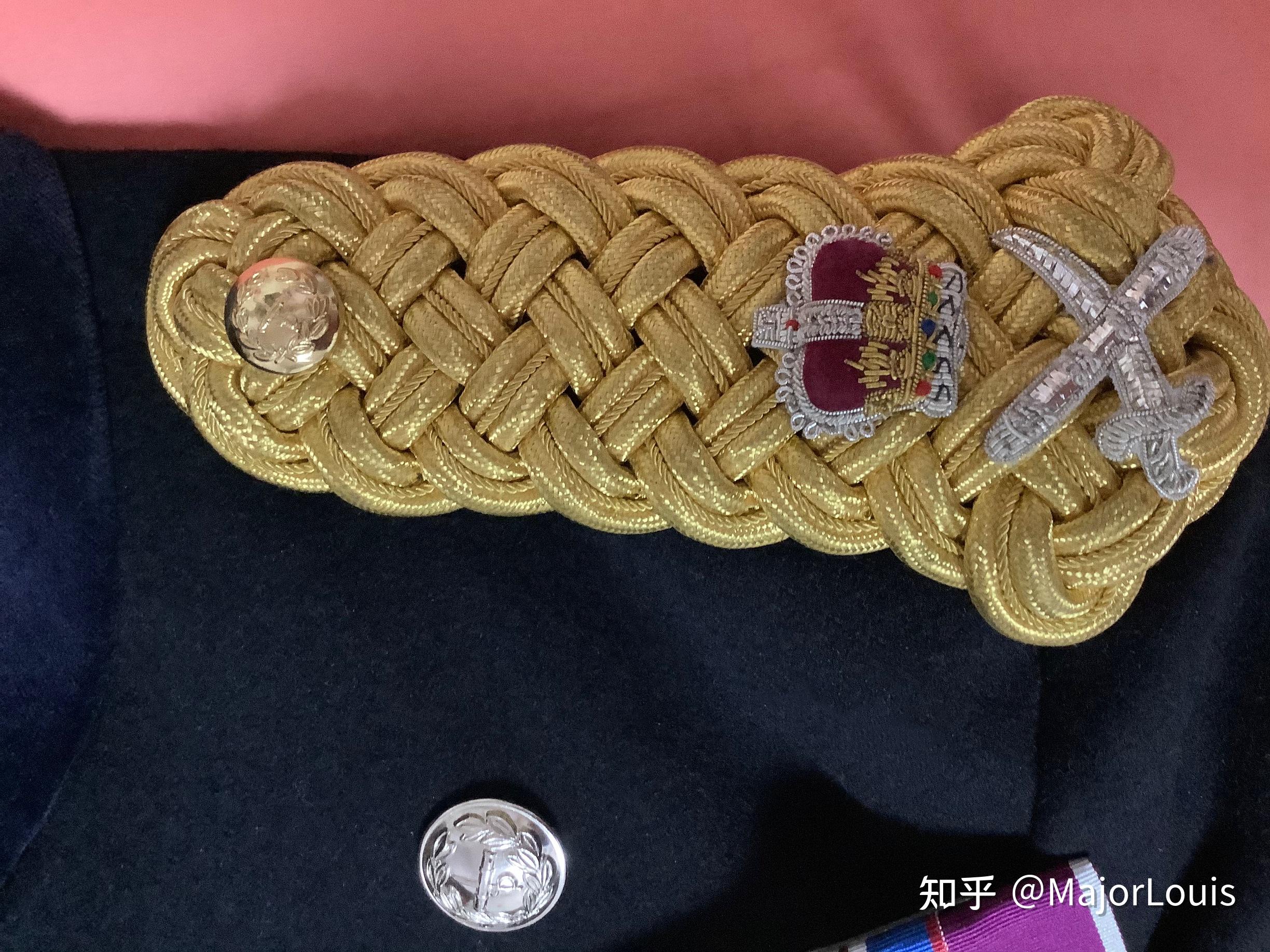 个人收藏鉴赏英国陆军将官frockcoat礼服