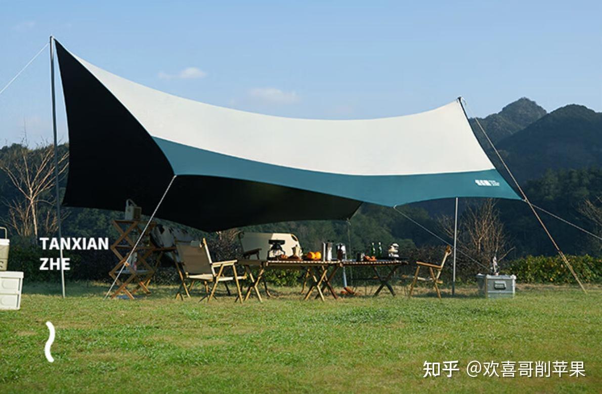 (天幕篇 )欢喜哥削苹果:2024露营指南(39):top露营天幕品牌01