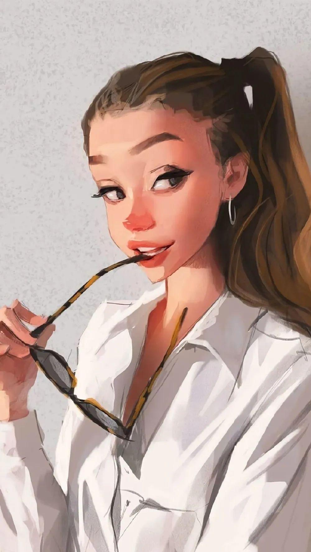 壁纸精选| 个性欧美风插画壁纸