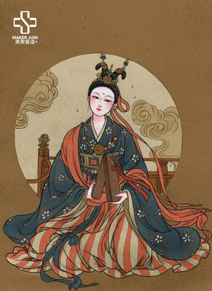 美聚智造古代化妆品漂亮吗胭脂粉黛请了解一下