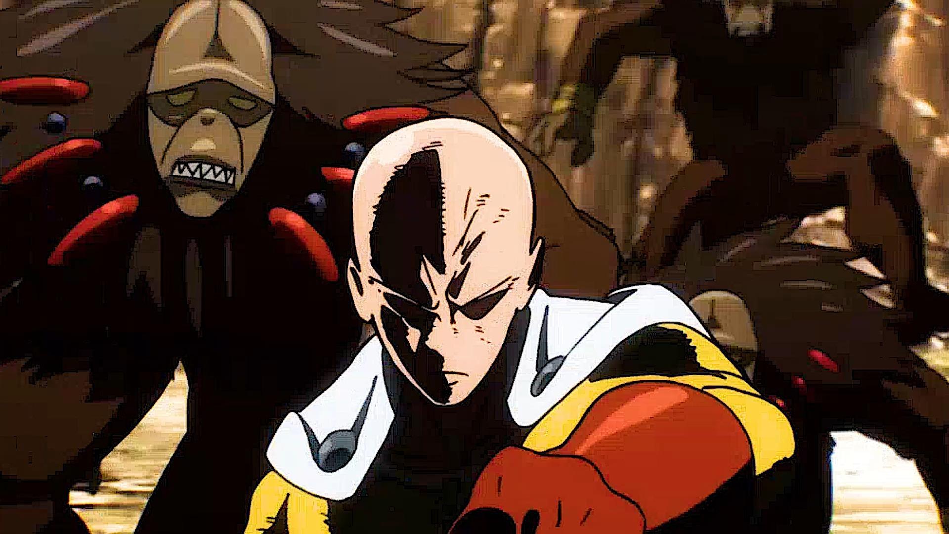 一拳超人强大的地底王现身已经太久没人能让琦玉受伤了