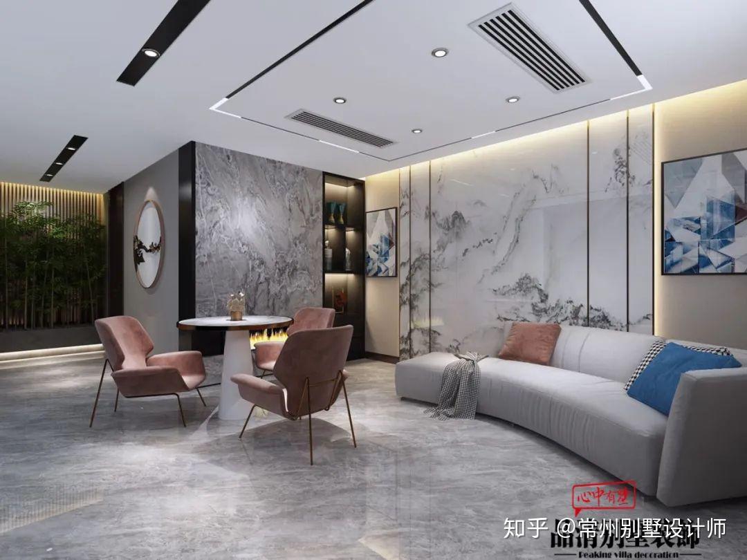 常州别墅装修 | 建发玖里湾--中式轻奢别墅装修案例赏析 - 知乎