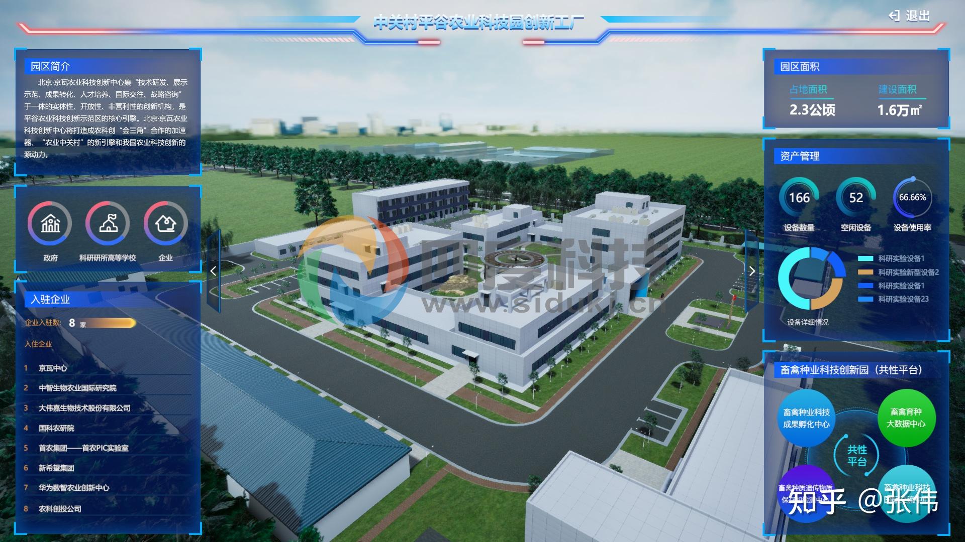 河北工厂3d数字技术四度科技的工业三维可视化展示系统