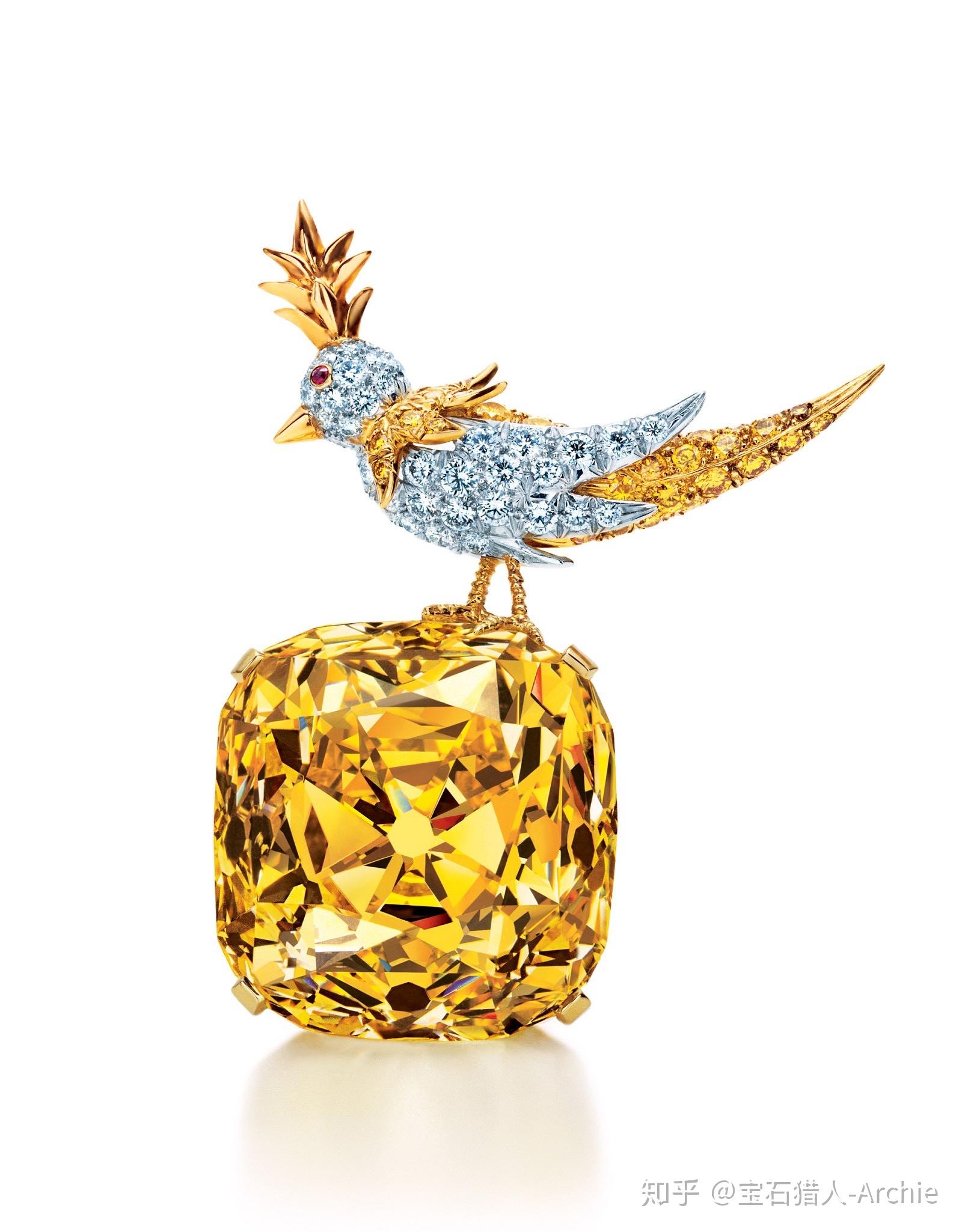 全球至今发现最大的黄钻之一thetiffanydiamond