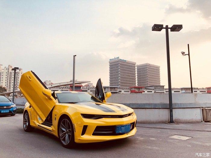 2017款科迈罗剪刀门加芒果排气改装作业