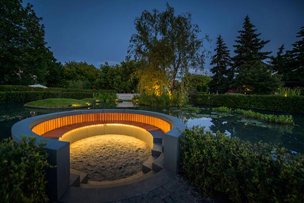 南京别墅花园有哪些美丽的灯光夜景