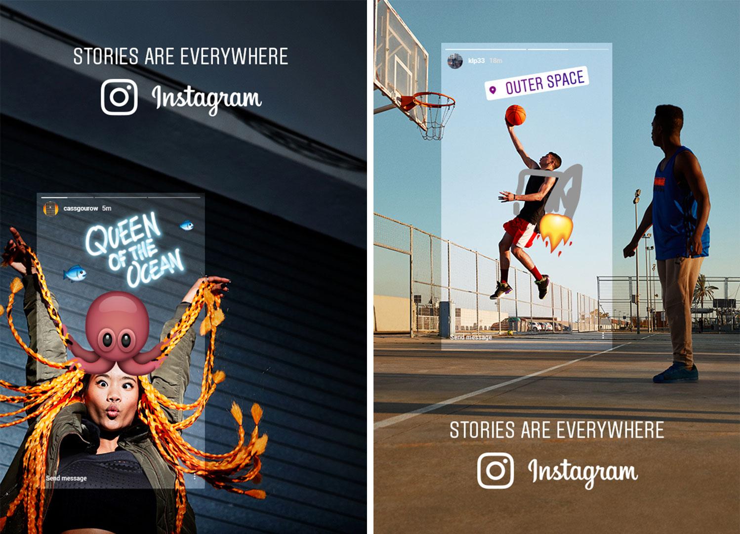 instagram 推出首支广告,为了推广阅后即焚「story」功能