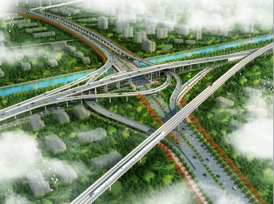 据了解,高新互通工程将打通金琴快线和兴业快线这两条南北交通要道的