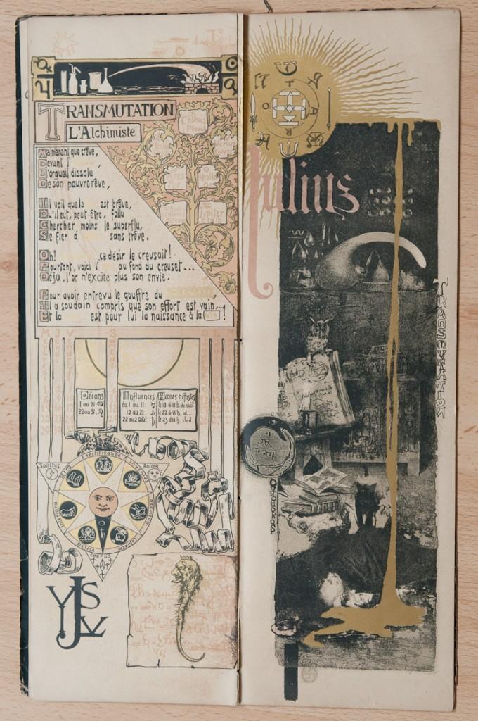 13)八月是和谐统一的黑弥撒祭祀图,撒旦也以山羊的身体参与了祭祀.