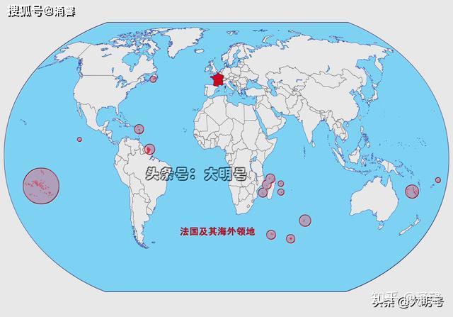 法国面积有多大?本土55万,海外12万平方公里,约等于两个德国