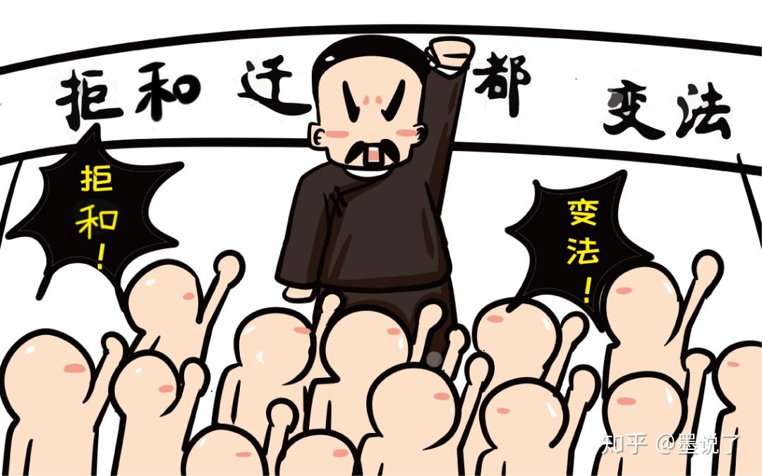 戊戌变法 漫画图片