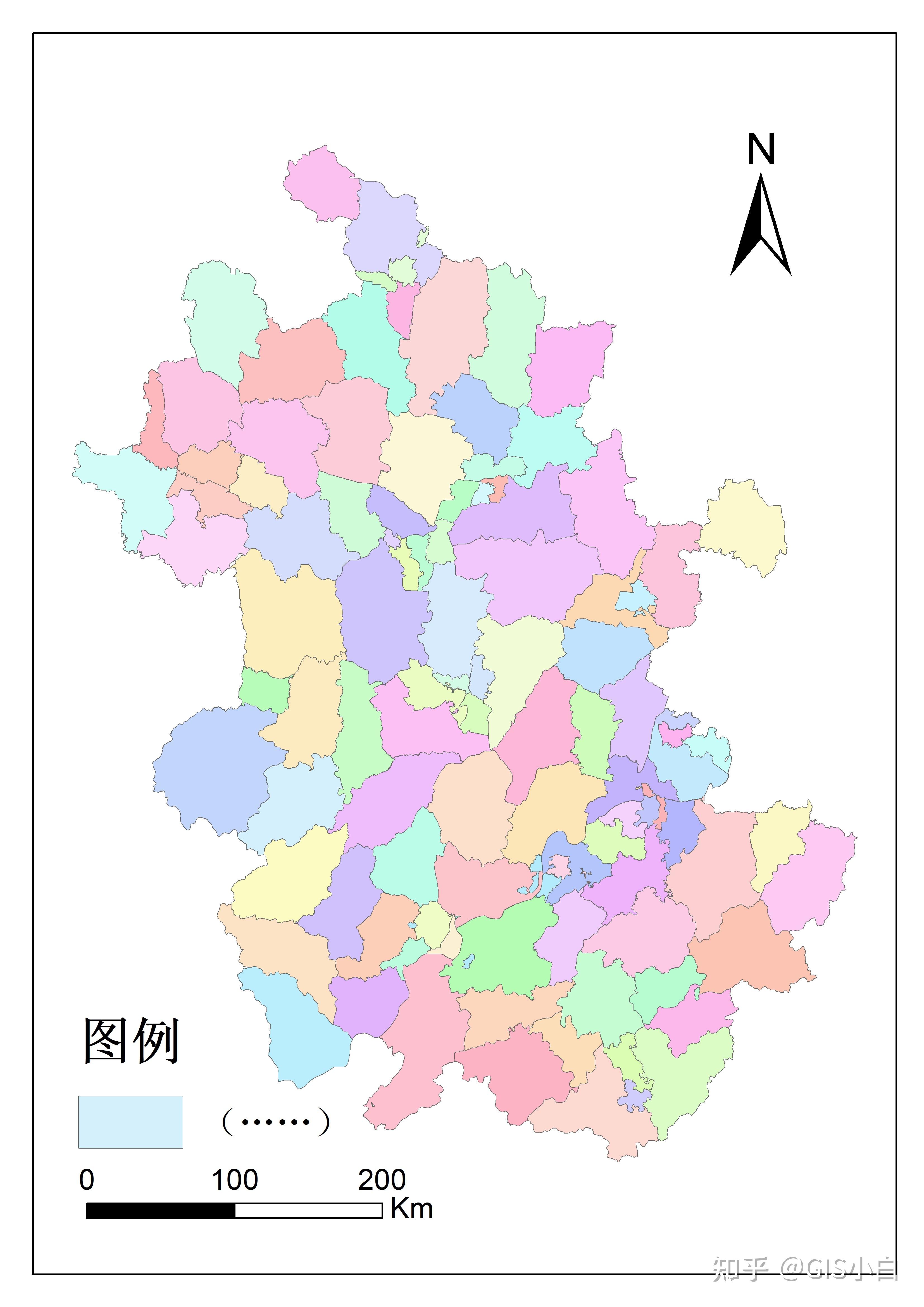 【arcgis教程】(103)2019年中国区shp乡镇矢量数据免费分享