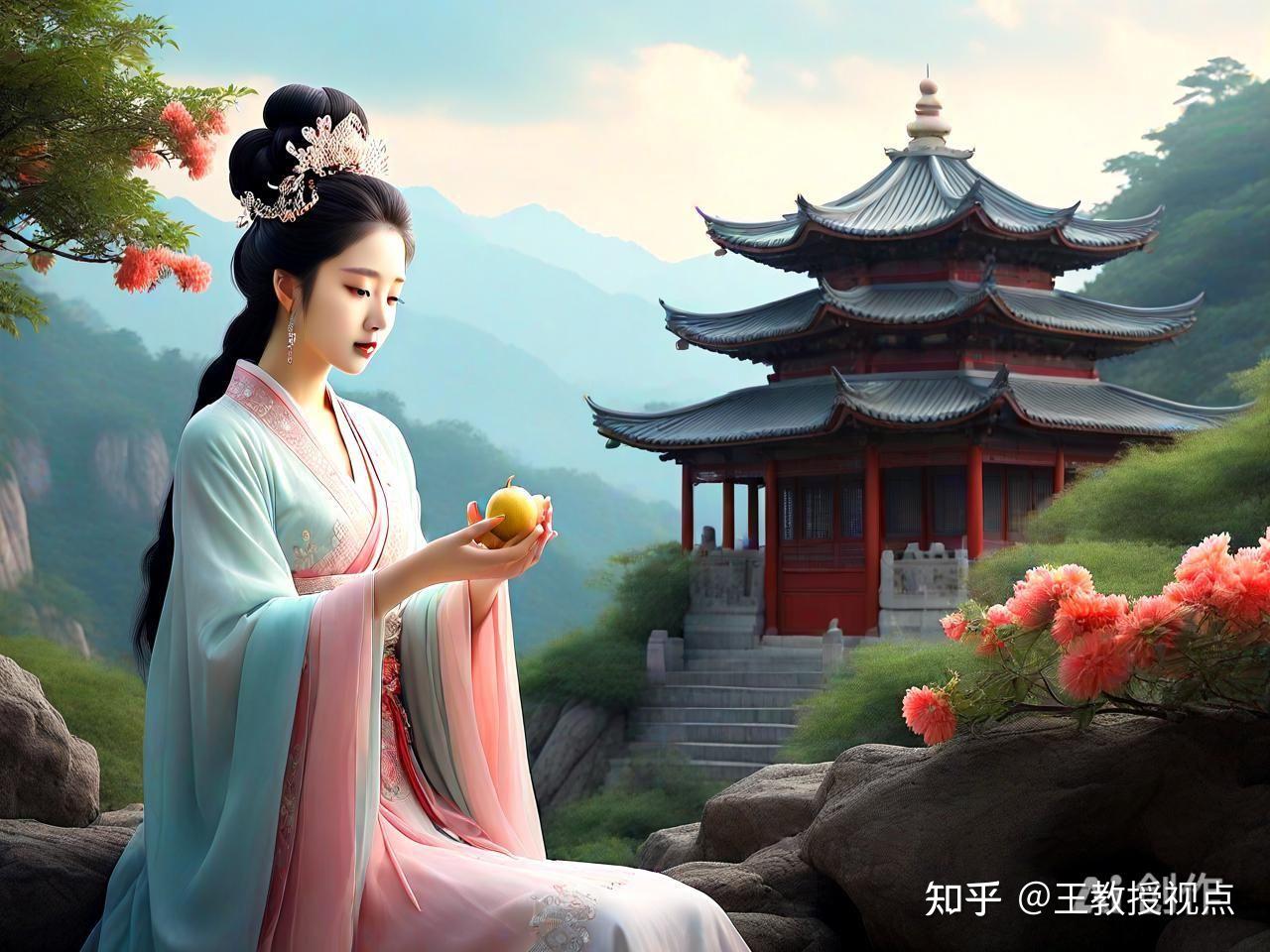 中国古代仙境里的仙女们欣赏：超凡脱俗的绝美风华 - 知乎