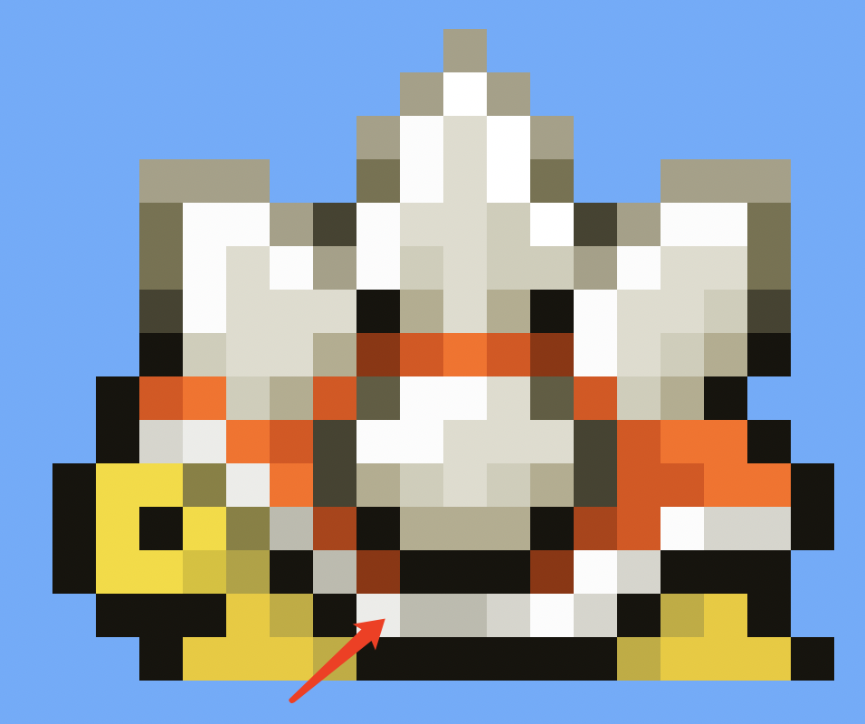 包爽攻略有手就能画好像素画十二刺刺龟