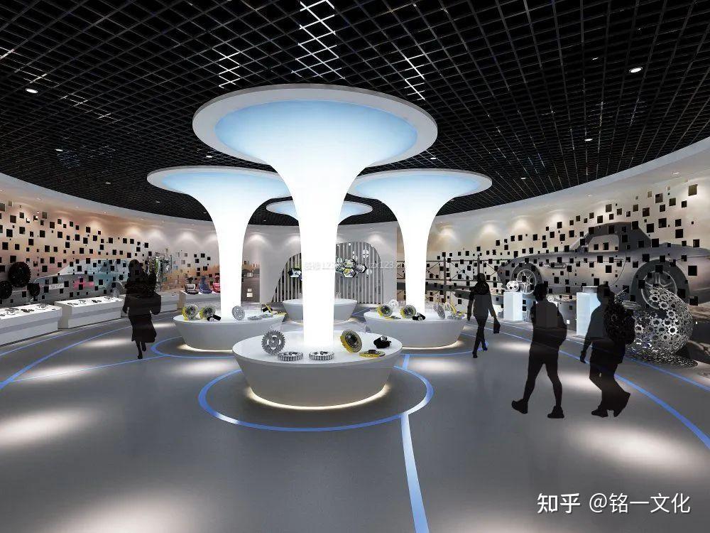 展厅空间｜3个层次设计增强空间节奏感 - 知乎