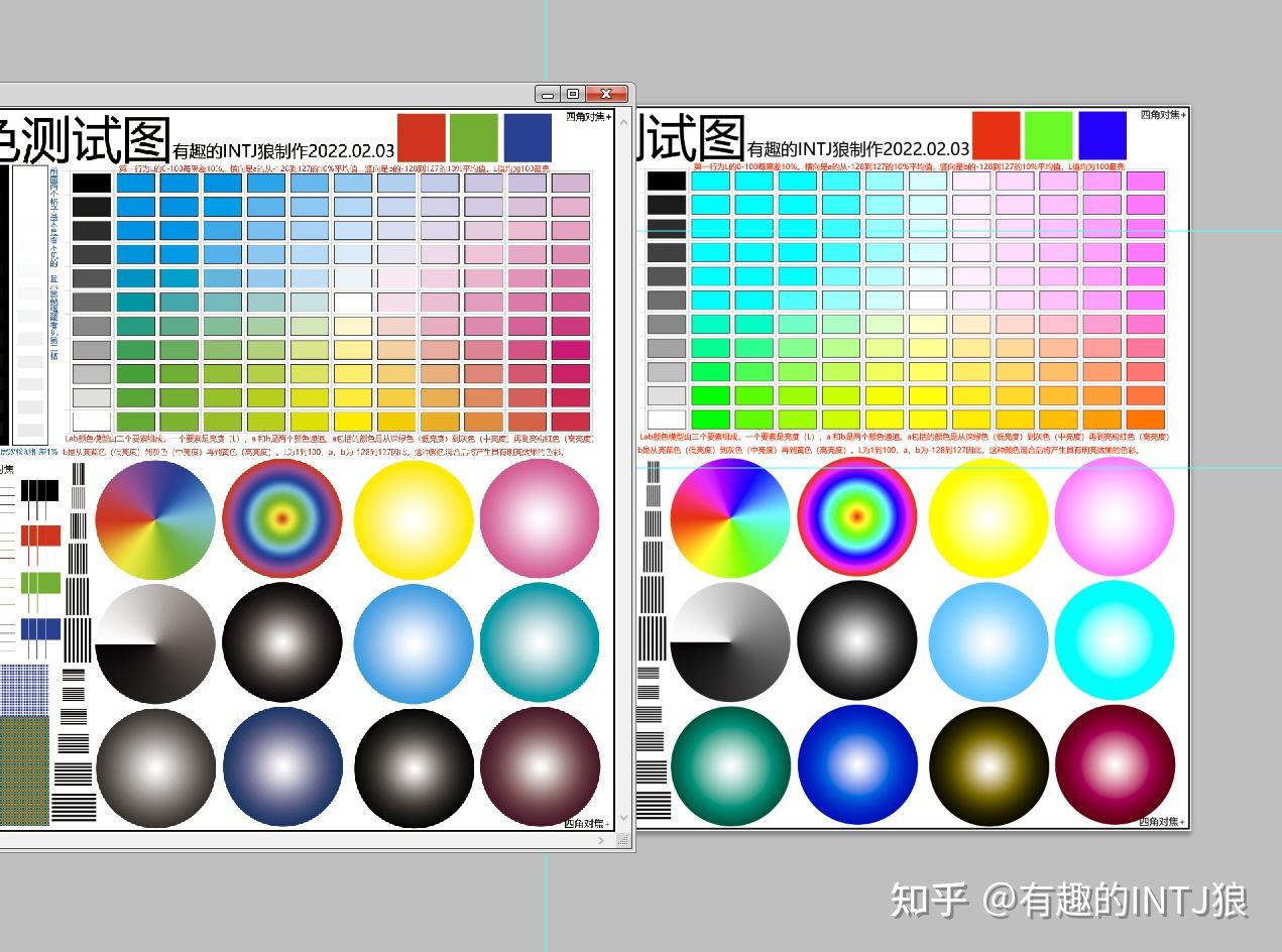 十年校色与投影玩家，RGB与Lab色域硬核科普，做张1G的8K测试图，谈投影色彩，附视频- 知乎