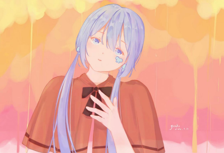 所以五眼出了问题,眼角离边缘距离太近,所以脸颊就没了,脸部就崩坏了