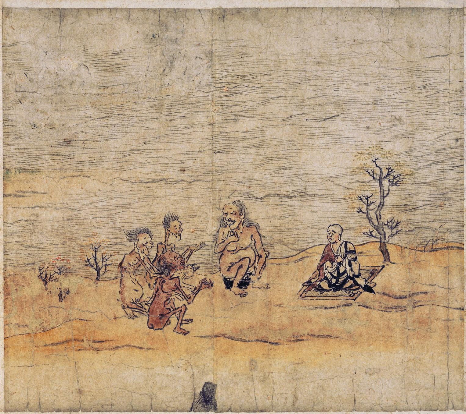 太平广记白话译文10神鬼精怪卷卷351357鬼夜叉附盂兰盆节饿鬼草纸图