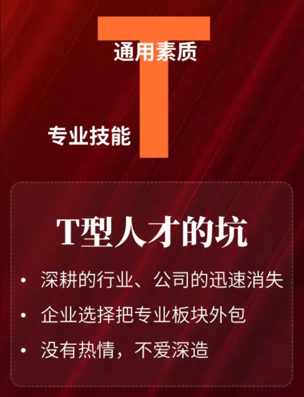 我们要成为π型人才