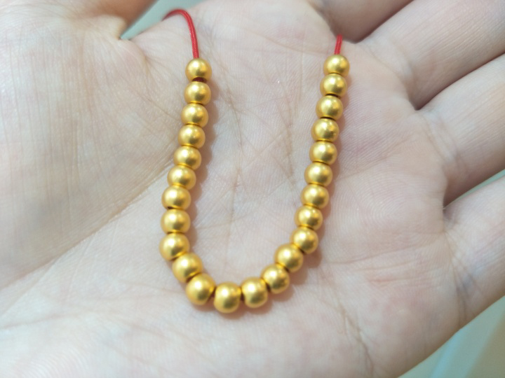 三星堆发现神秘24k纯金小金珠毫米大小含金量超99工艺成谜