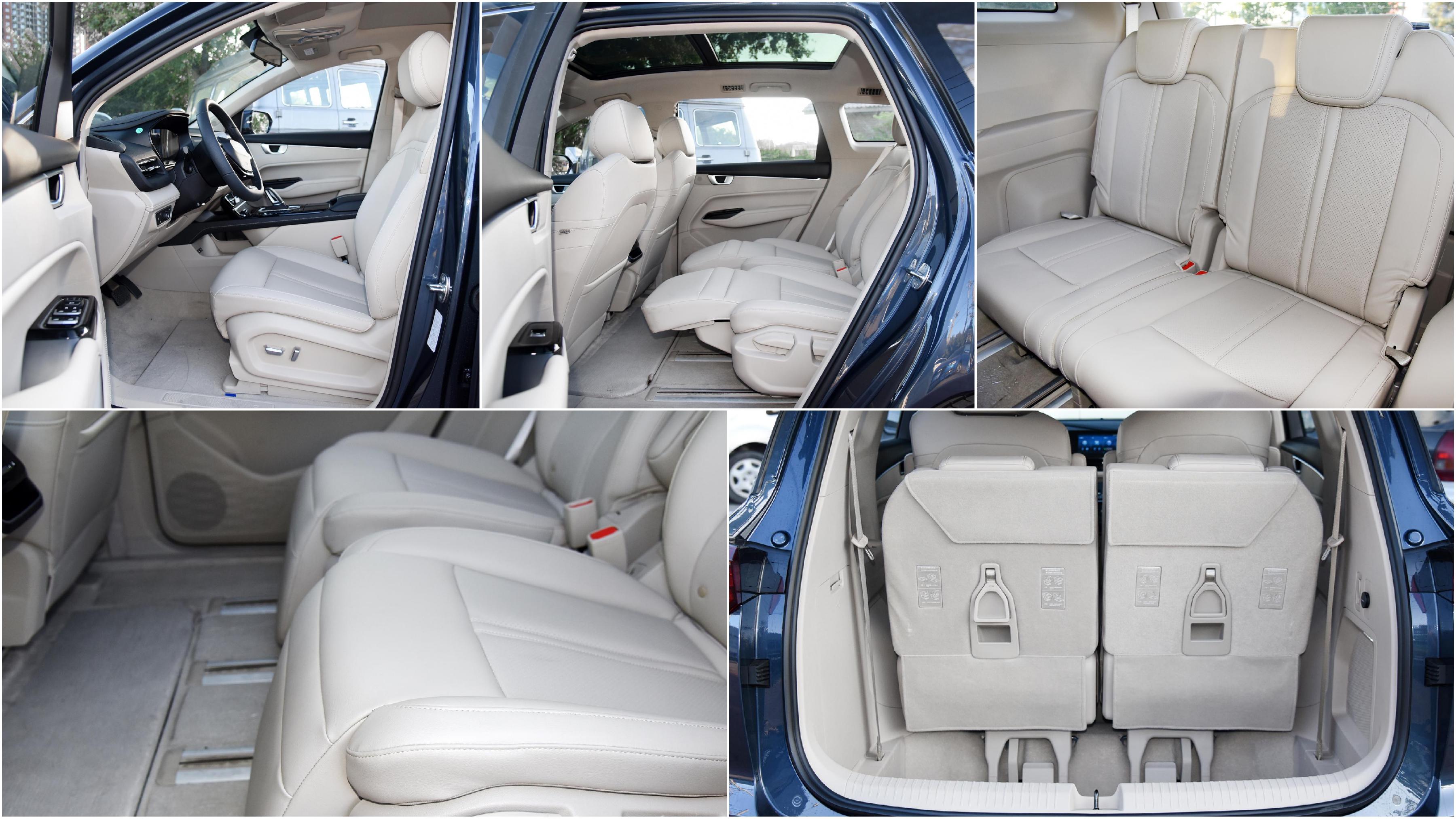 作为一款定位车主自驾的"家用mpv",凯捷的前排空间完全可用充裕形容