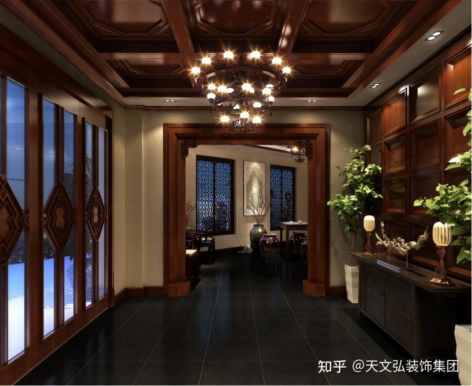 广州茶楼设计装修案例 | 这样的装修细节你得细品 - 知乎