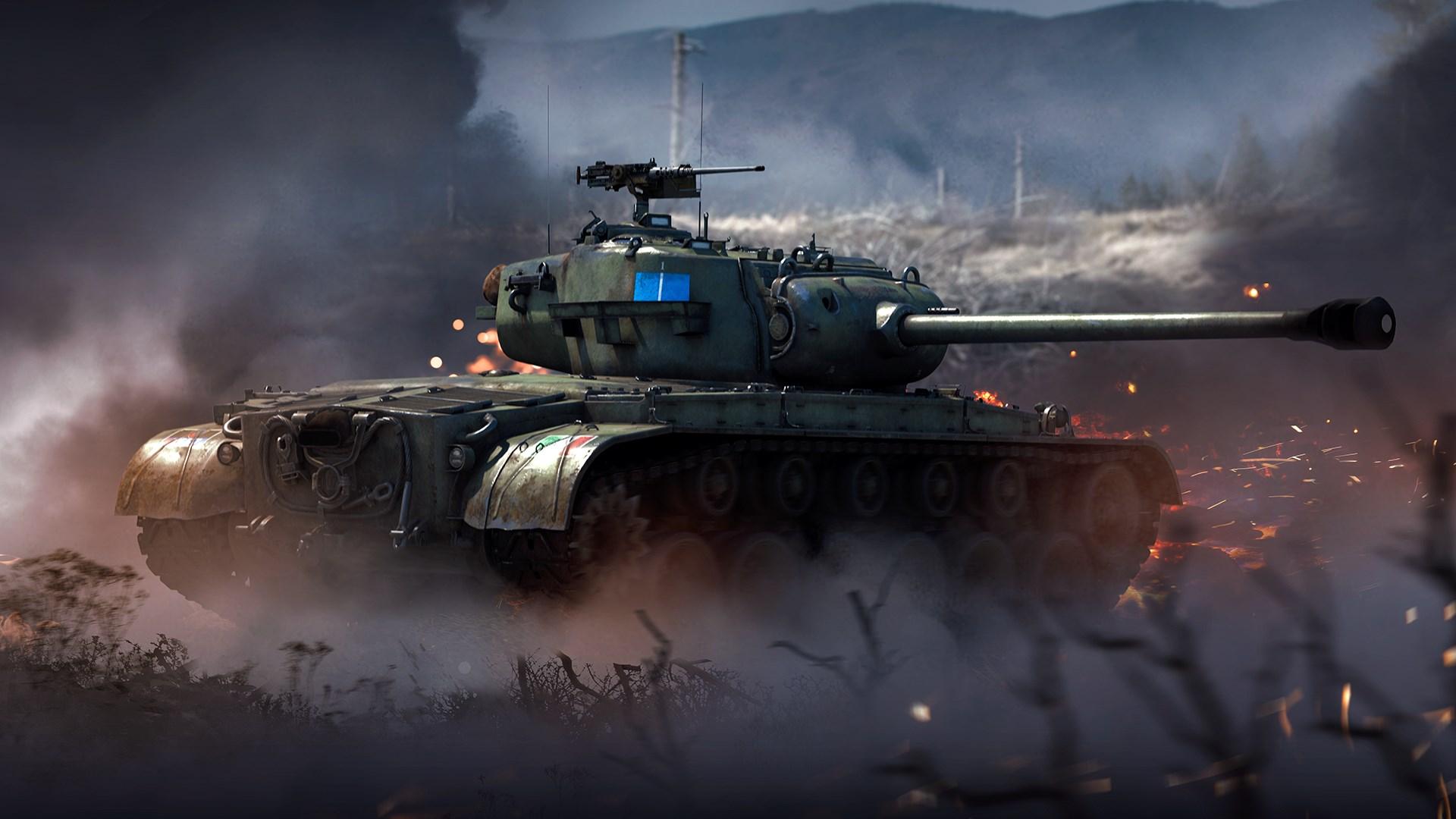 美国m26潘兴中型坦克