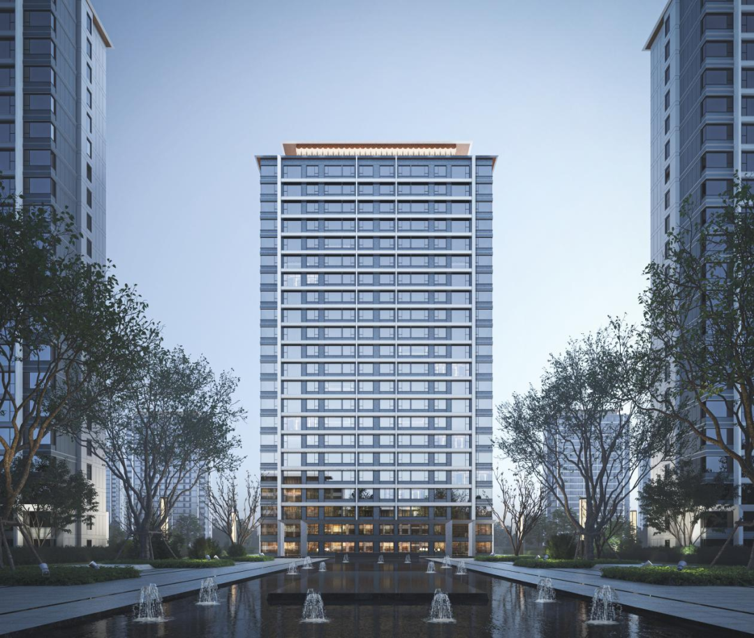 金融街迎水道地块外立面效果图金融街迎水道地块外立面效果图同时