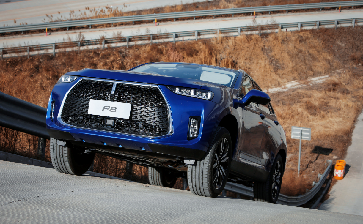 中国插电混动豪华suvweyp8强势登陆青岛国际车展