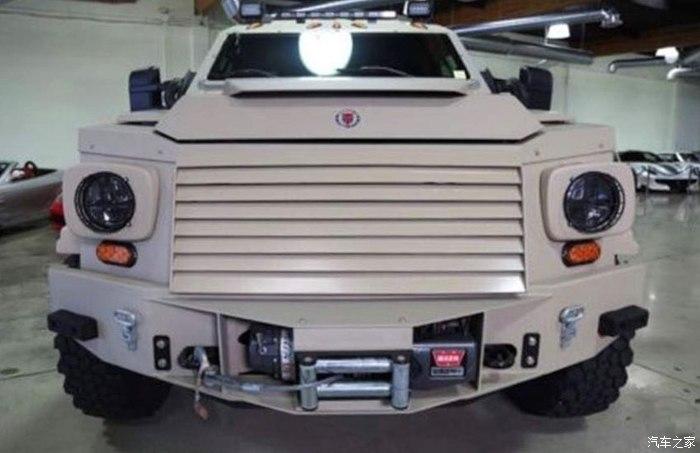 廓尔喀巨石强森座驾公路坦克不用担心续航能力不足