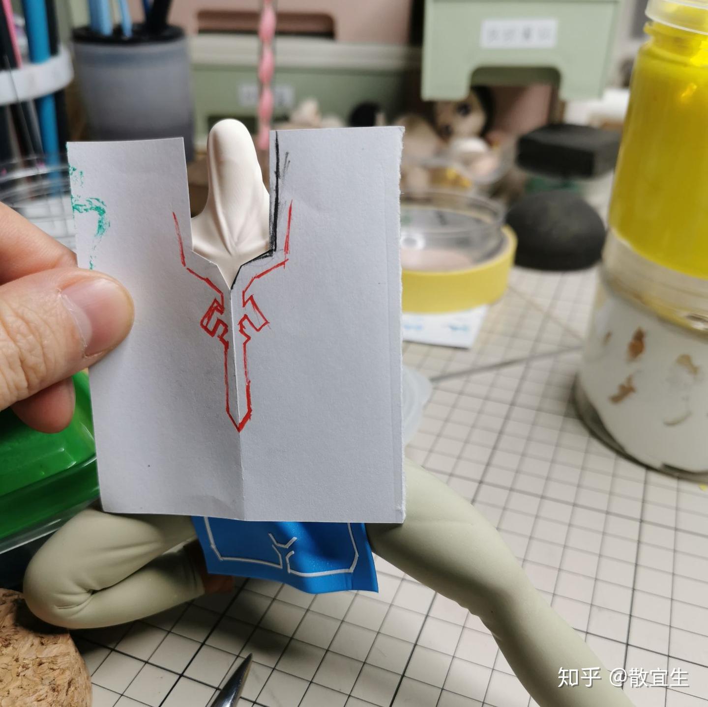 漫谈如何用超轻粘土做出手办？ - 知乎