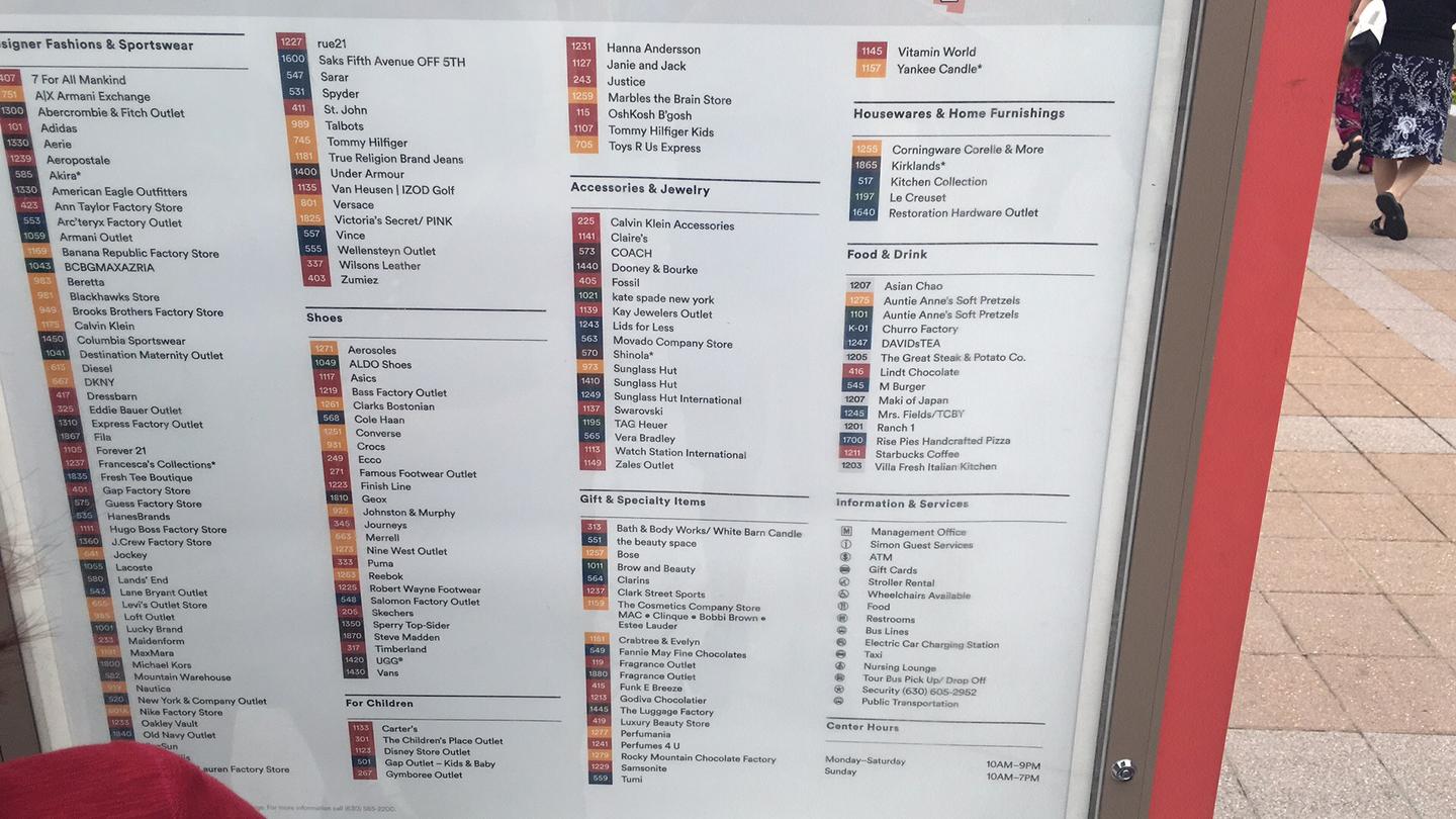 美国芝加哥旅行购物篇1Chicago Premium Outlets 奥特莱斯 知乎