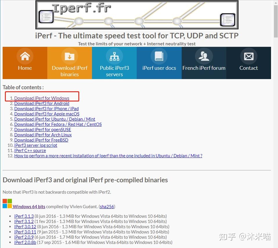 Iperf3 