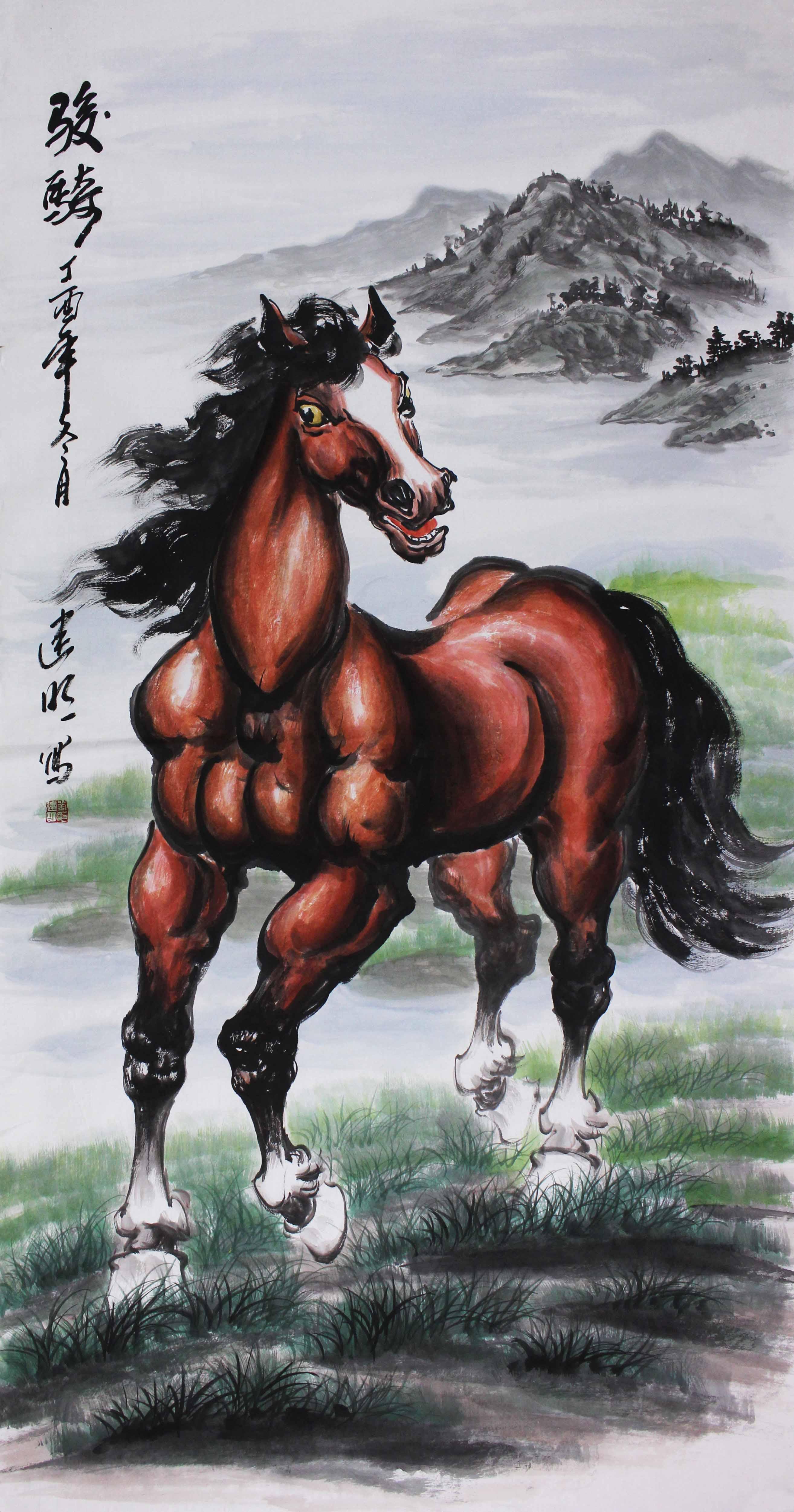 著名画家刘建明老师书画作品展示