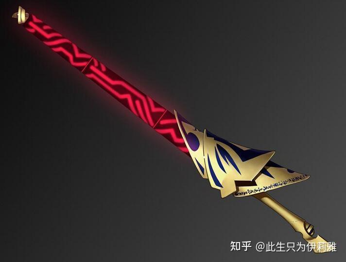 elish)金闪闪右手中的乖离剑开始解放,其解放时产生的巨大风压阻止了