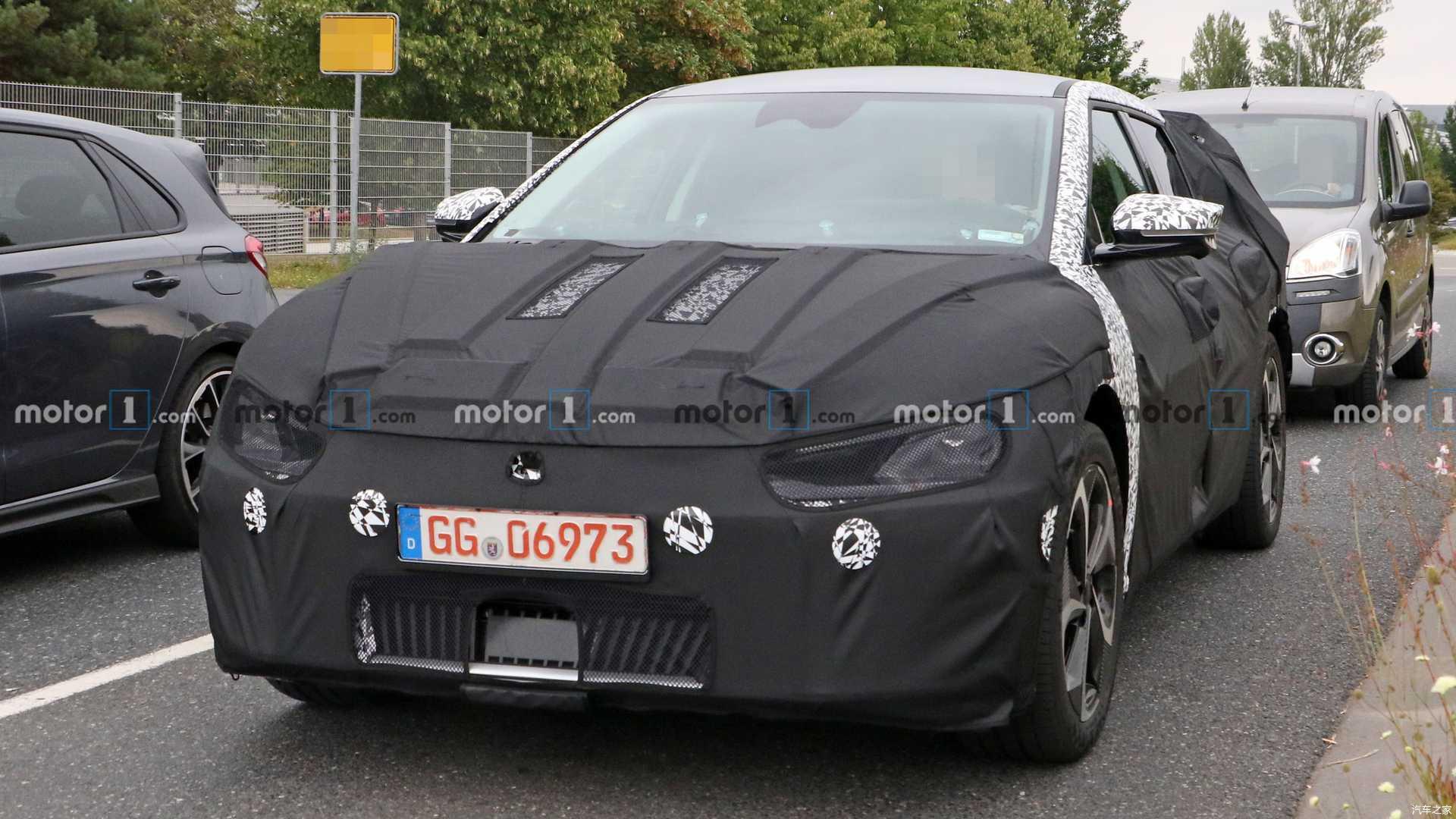 起亚futuron量产版谍照曝光纯电续航超500公里搭载800v快充系统