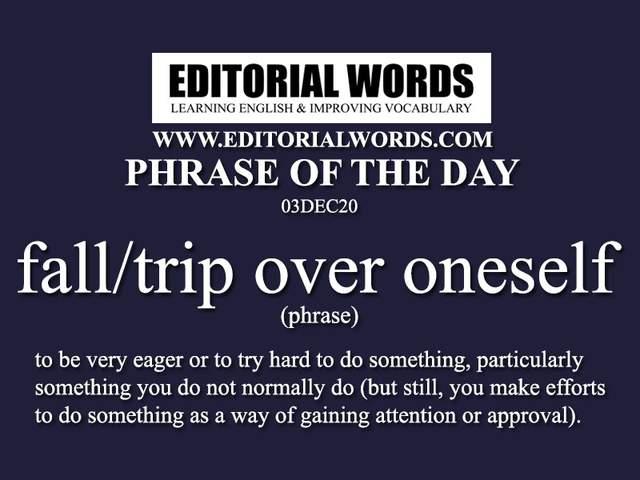 从"fall over oneself to do"看英语,美语的差异