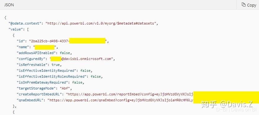  python power bi rest api 