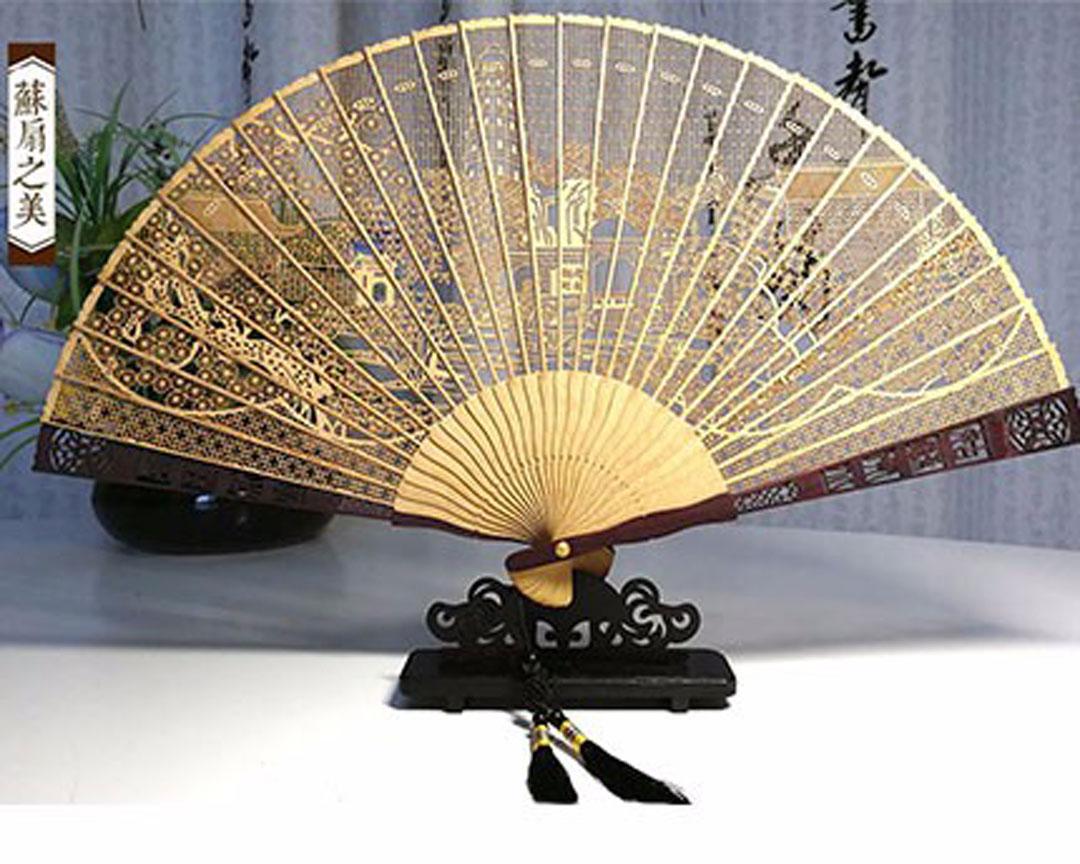 默奇绢布女扇批发 丝绸女士折叠扇子 日本樱花竹扇和风日式折扇-阿里巴巴