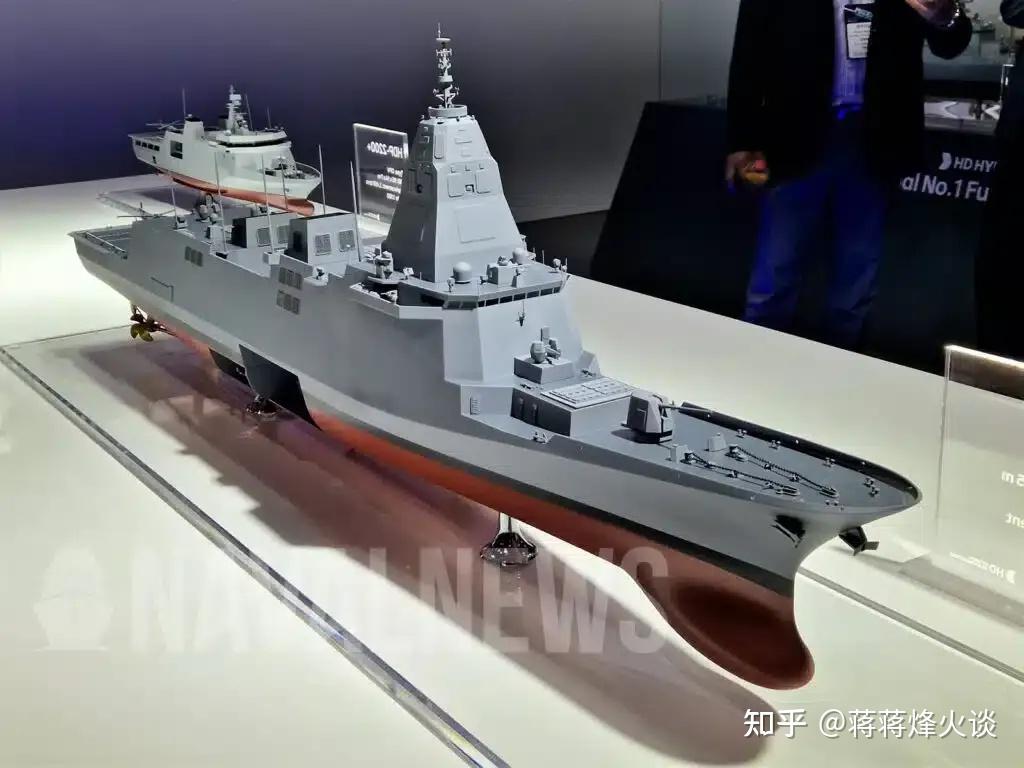 韩国展示HDF-6000护卫舰与KDDX驱逐舰，综合桅杆是亮点 - 知乎