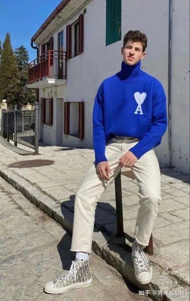 男生毛衣穿搭合集,多套温暖又好看的毛衣穿搭,等着被夸!