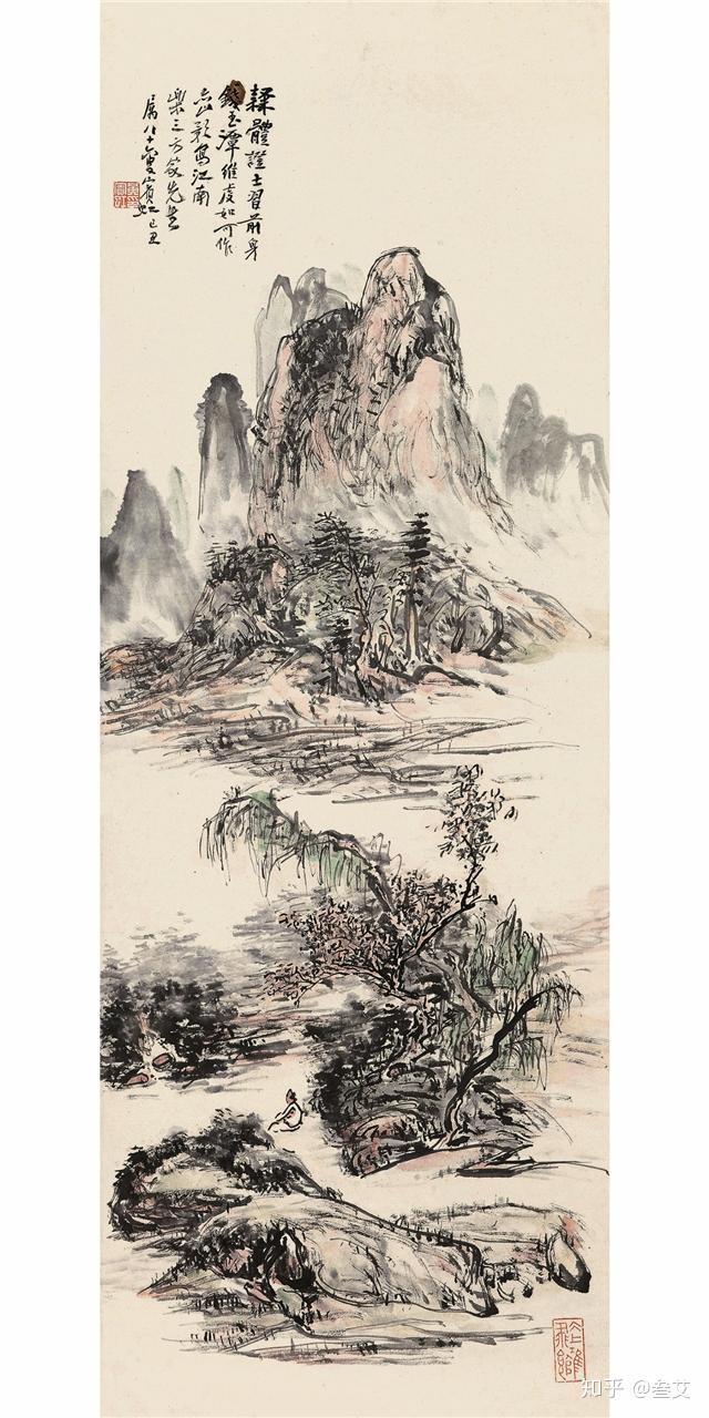 黄宾虹| 中国山水画家中一代朴实致远且不随波逐流的艺术家- 知乎