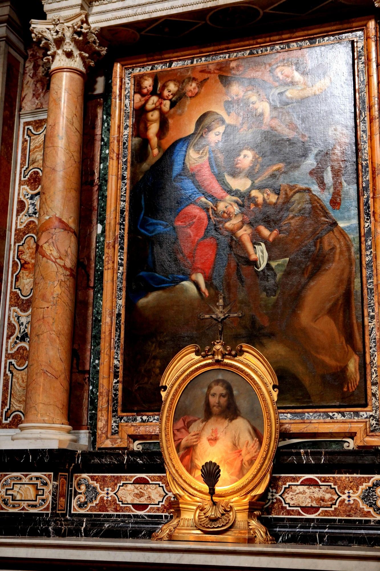 罗马胜利之后圣母堂巴洛克天顶壁画附近的摩西喷泉多图欣赏