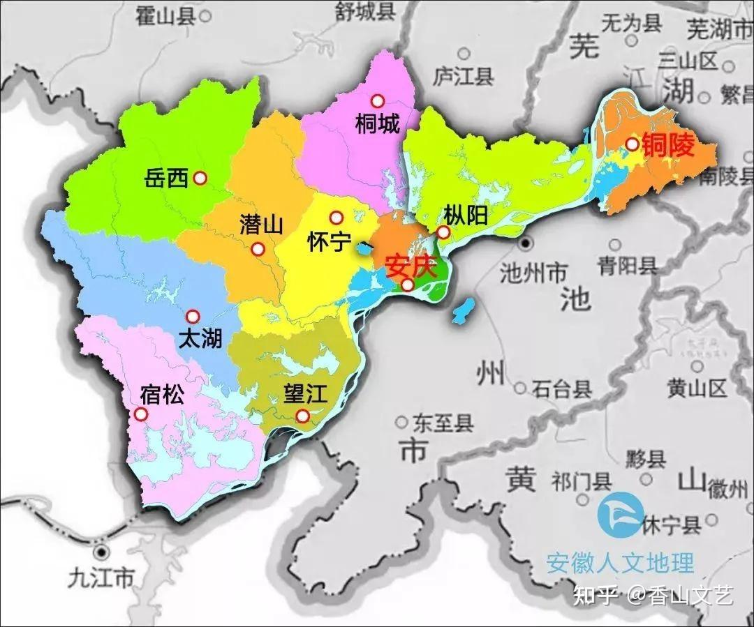 大别山位于河南,湖北与安徽三省交界处,其南麓则主要位于安徽省境内.
