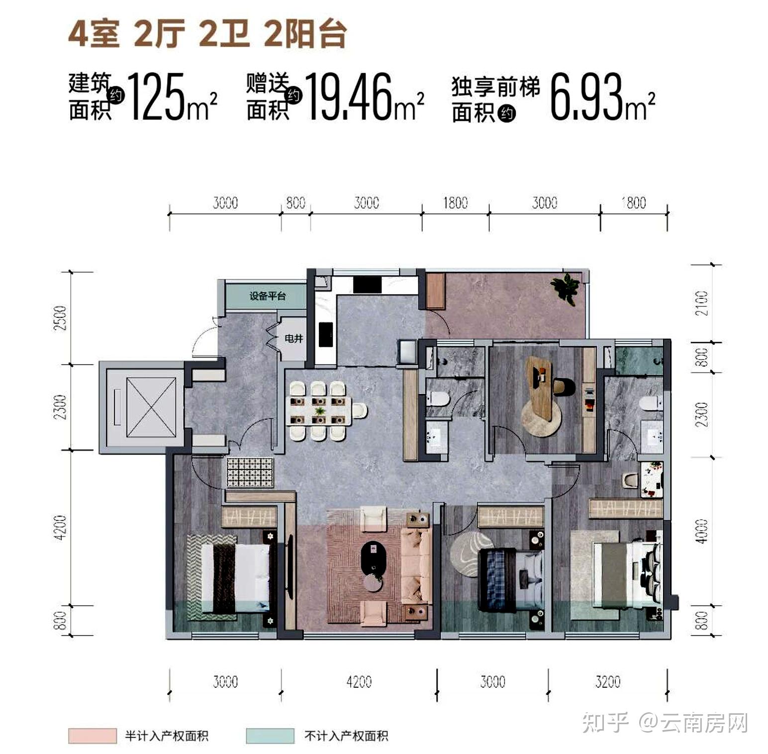 建投昆明九子首盘上市，有个户型相当好 - 知乎