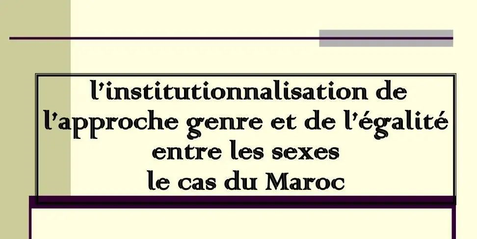 2.institutionnalisation