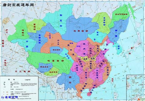 唐朝在安史之亂和安史之亂後也有國都六陷天子九遷這樣的屈辱這和晚清