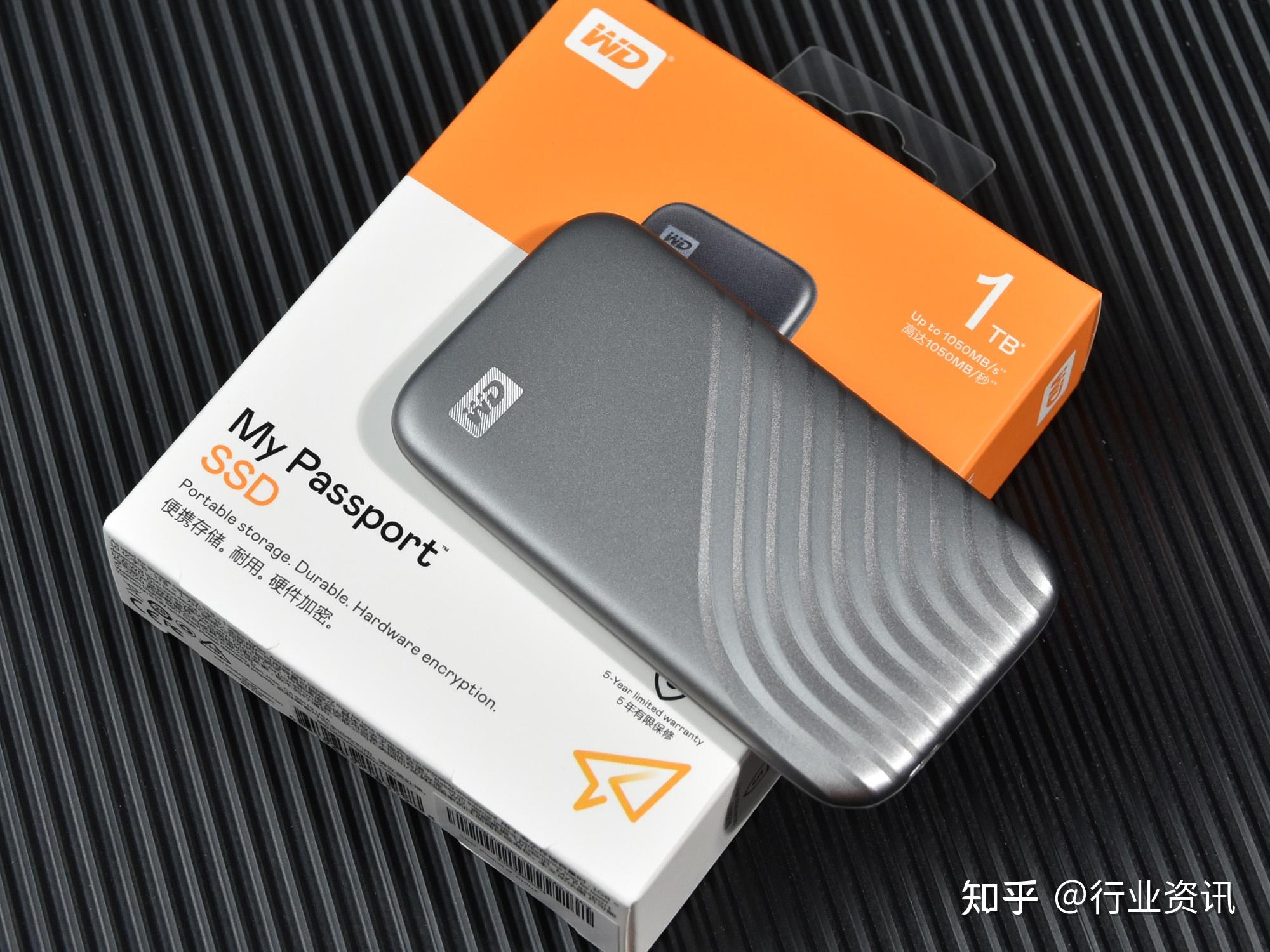 西部数据my passport随行采用的是闪迪原厂tlc闪存颗粒,具有每秒钟