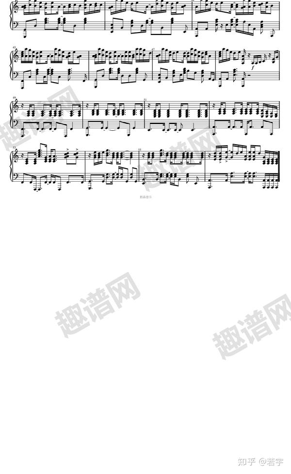《悬溺》钢琴谱-葛东琪,趣谱网 - 知乎