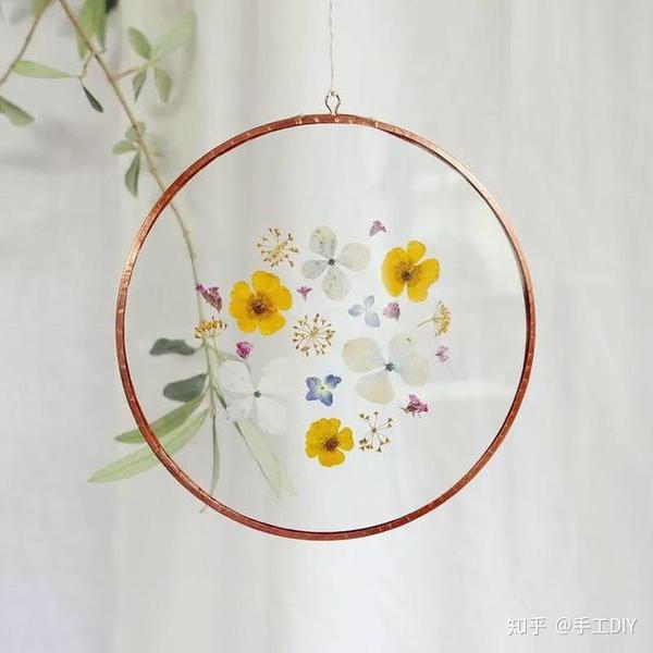 手工diy丨值得一试的小手工 押花篇 知乎